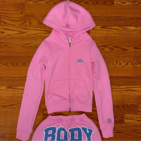 BODY BY RAVEN BACKSHOT SWEATSUIT 2.0 BUBBLEGUM PINK!!🍬🩷 - Picture 3 of 7